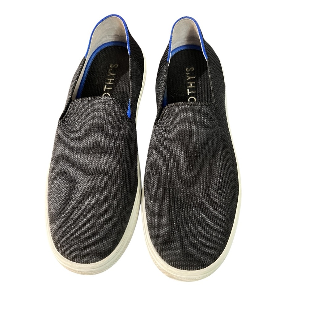 Rothy's Black and Blue Women's Sneakers